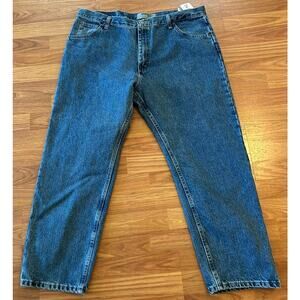 Wrangler Authentics Blue Denim Jeans - Size 40x28